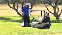 Rafael Nadal during the Rafa Nadal Golf Challenge by Sotheby's, 17 Feb 2018