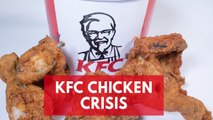 Internet reacts to KFC stores across the UK running out of chicken