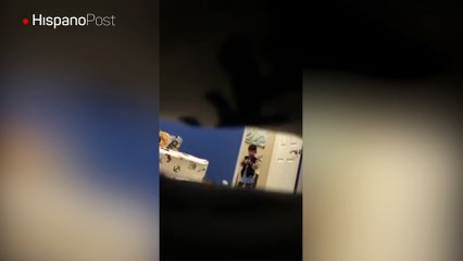 Padre quiso asustar a sus hijos y les sacó una gran carcajada