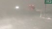 Whiteout Conditions Blanket Traffic on I-80 in Salt Lake City
