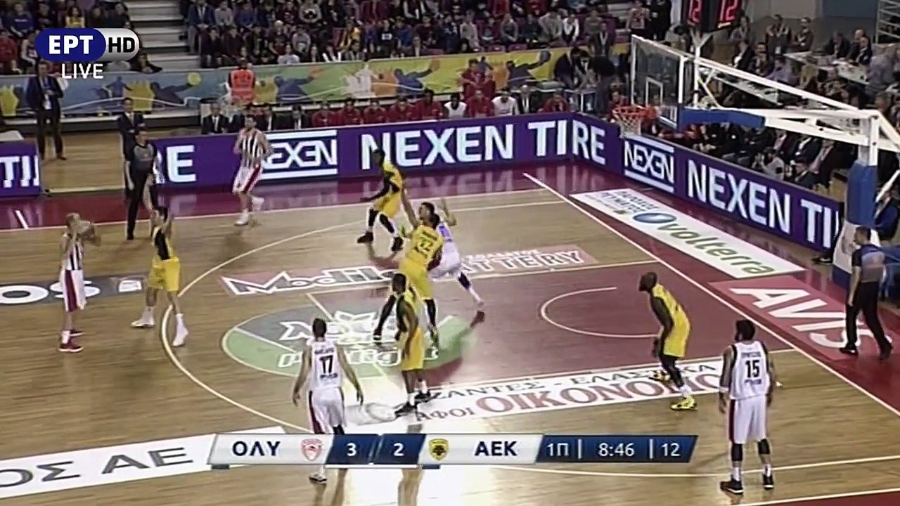 ΤΕΛΙΚΟΣ ΚΥΠΕΛΛΟΥ BASKET 2018 - ΟΛΥΜΠΙΑΚΟΣ - ΑΕΚ - Basket Cup 2018 Final Olympiakos vs AEK 1st part