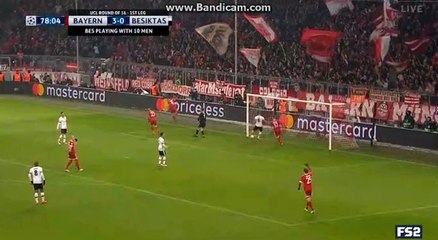 R.Lewandowski  Goal HD - Bayern Munich 4  - 0 Besiktas 20.02.2018 HD