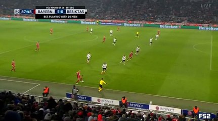 Robert Lewandowski Goal HD -  Bayern Munich	5-0	Besiktas 20.02.2018