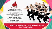 Diffusion en direct: Championnats de patinage synchronisé 2018 de Patinage Canada