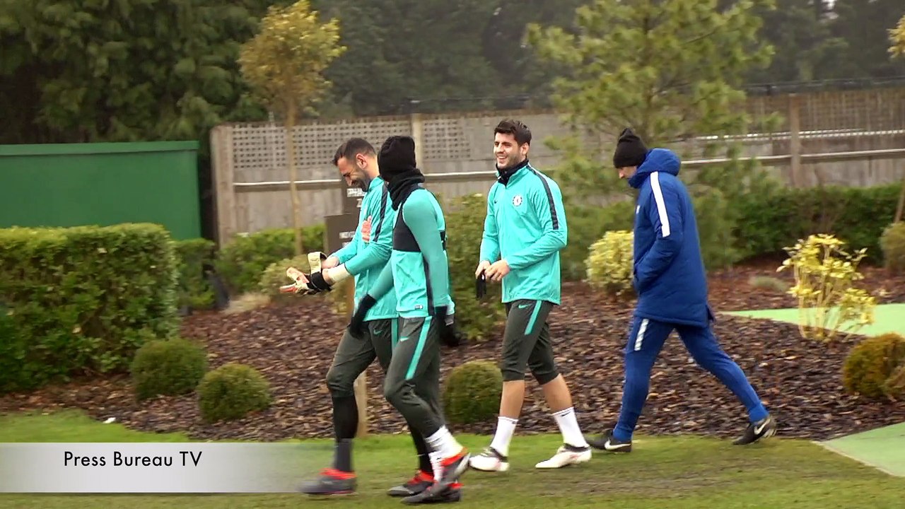 Chelsea Training pre Barcelona
