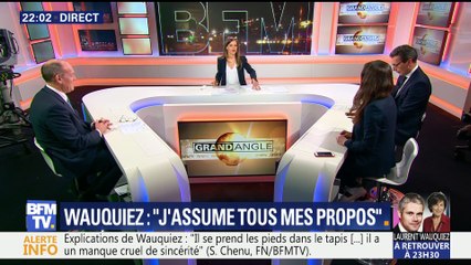 Laurent Wauquiez: "J'assume tous mes propos" (1/3)