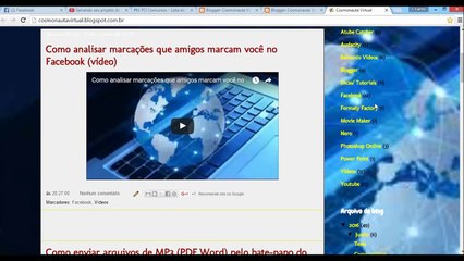 Como excluir marcadores no Blogger