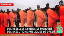 Des rebelles syriens se moquent des exécutions publiques de Daesh