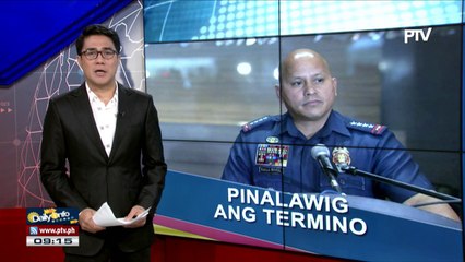 Termino ni PNP Chief Dela Rosa, pinalawig