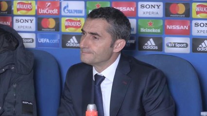 Télécharger la video: Barca taking away a good result to the second leg - Valverde