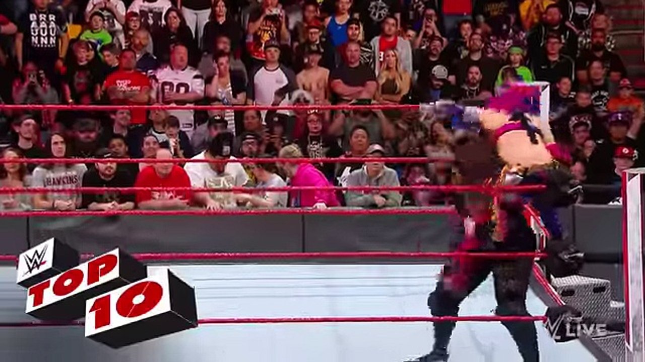 WWE  Raw Top 10 moments February 19, 2018