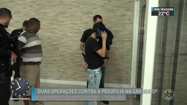 Operação em São Paulo prende 47 suspeitos de pedofilia