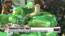 S. Korea's January producer prices highest in over 3 years
