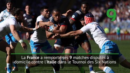 Six Nations - France vs. Italie en chiffres