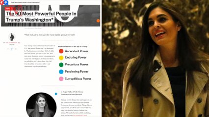 Hope Hicks Tops GQ's List Of The Most Powerful People In Washington, DC