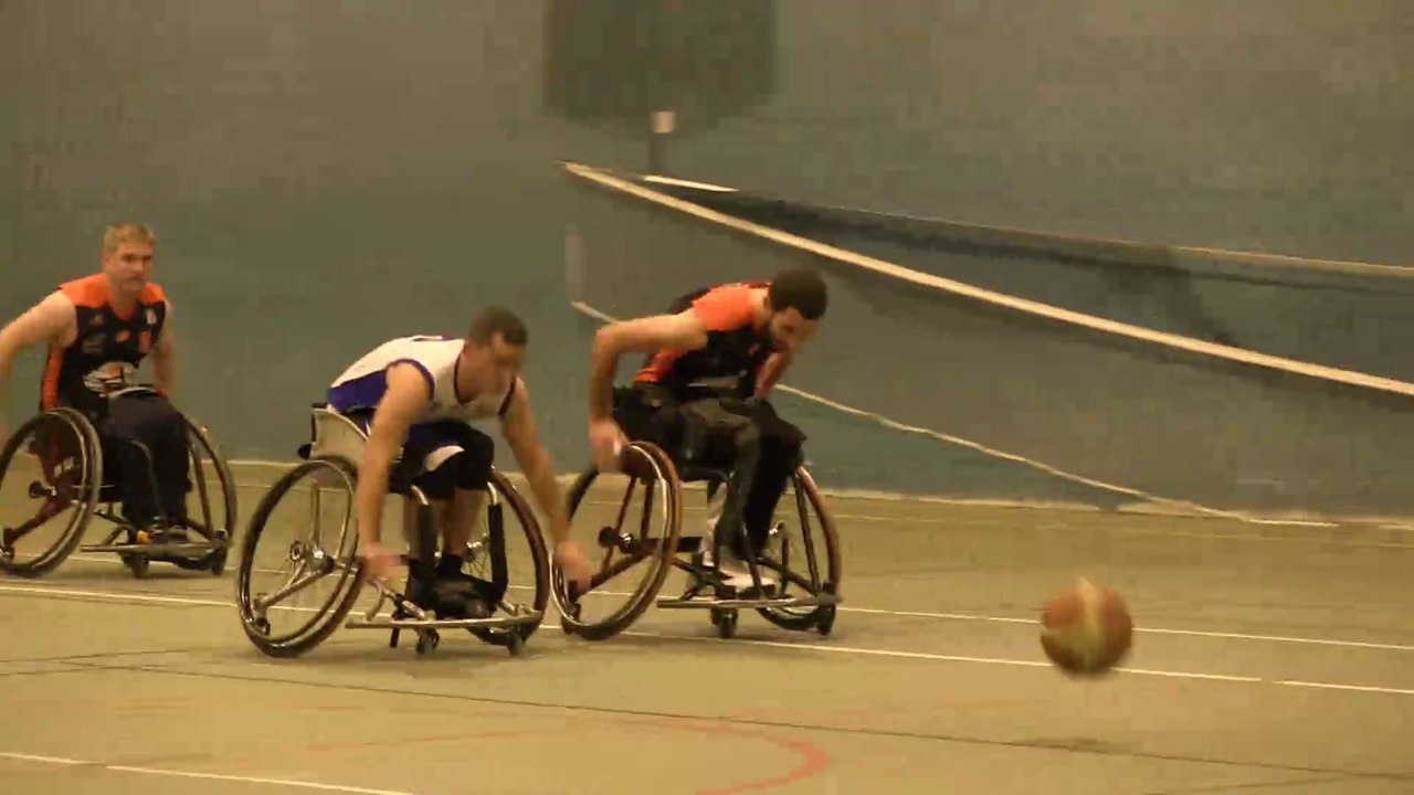 Handisport basket - Match à Quimper