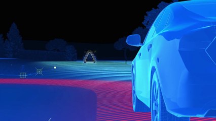 New Volvo V60 - City Safety - animation