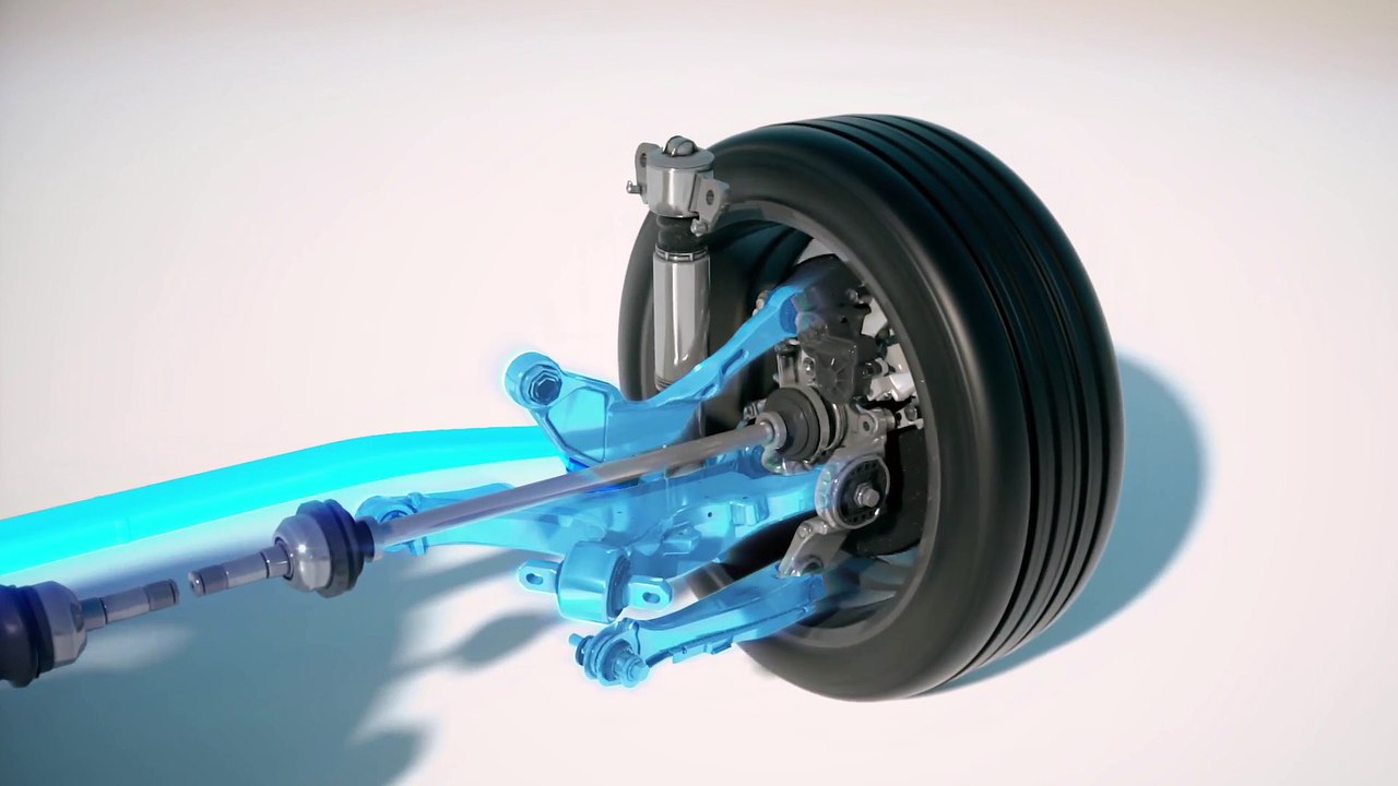 New Volvo V60 doublelink front and multilink rear suspension