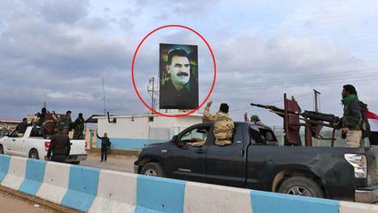 "Öcalan" Şovuyla Afrin'e Girmeye Çalışan  Esad Güçleri, Apar Topar Geri Çekildi