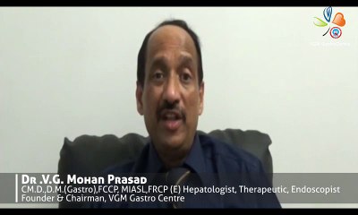 Dr.V.G. Mohan Prasad - India's leading Gastroenterologist explains about appetite Causes and Cure