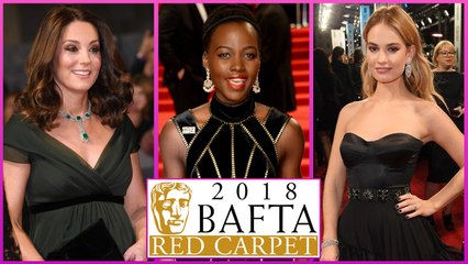 BAFTA 2018 RED CARPET : Margot Robbie, Kate Middleton | 71st British Academy Film Awards