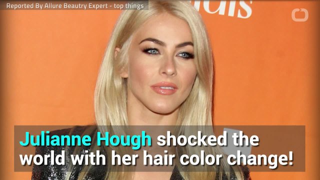 Julianne Hough Dyes Hair Red After Being Blonde for Years