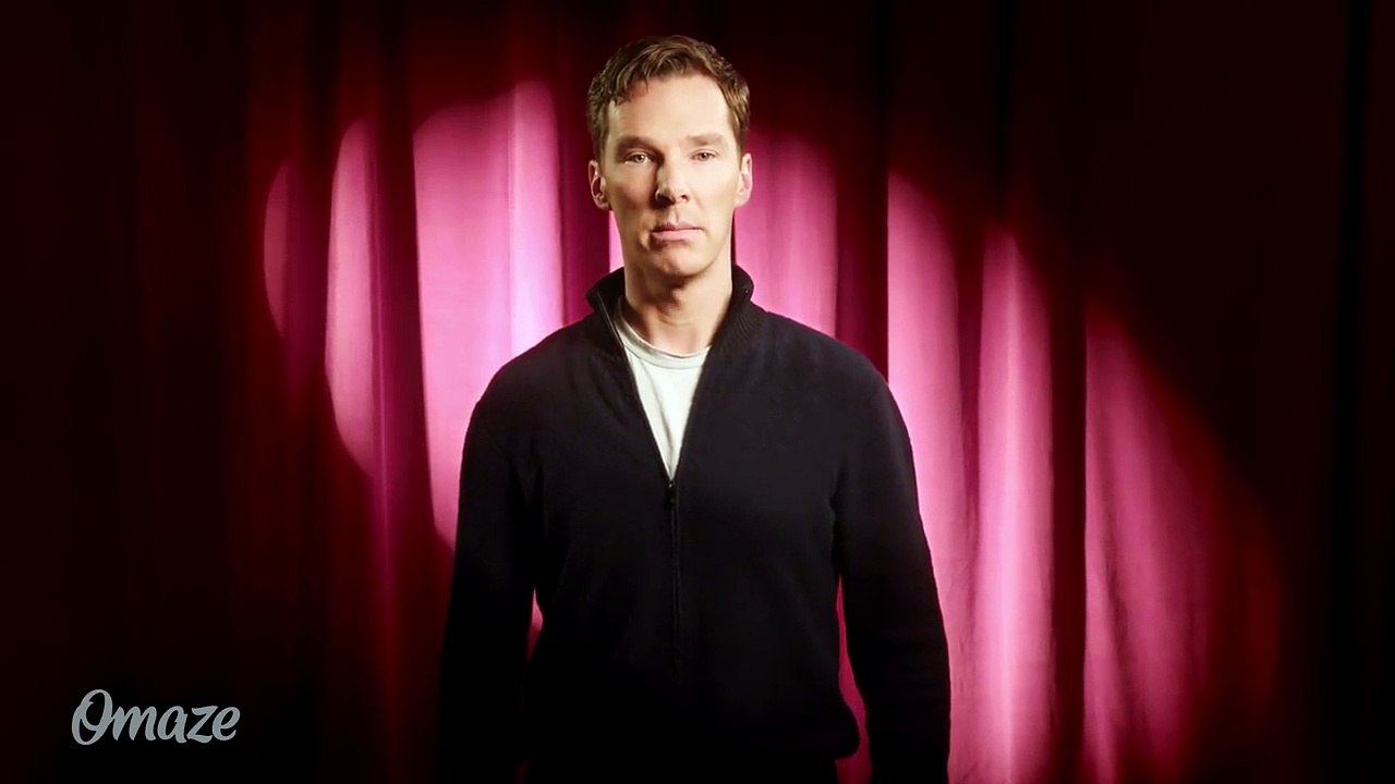 Benedict Cumberbatch Performs "I'm a Little Teapot" // Omaze