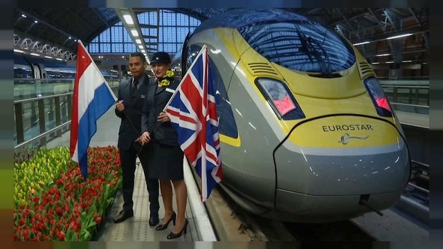 Eurostar inaugura tratta Londra-Amsterdam in 3 ore e 40 minuti