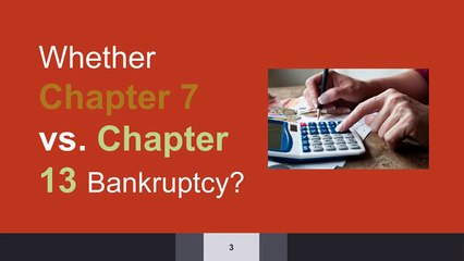 When Should One File For Bankruptcy in Florida