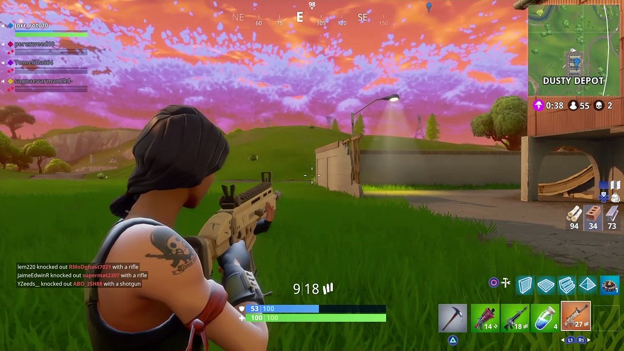 Fortnite Solo vs 2 squad*