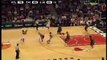 Luol Deng soar high to grab the long-range alley-oop pass an