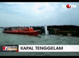 Cuaca Buruk, Kapal Feri Tenggelam di Sungai Musi