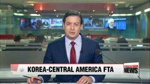 Korea officially signs FTA with 5 Central American countries