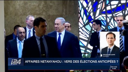 Affaires Netanyahou : vers des éléctions anticipées ?