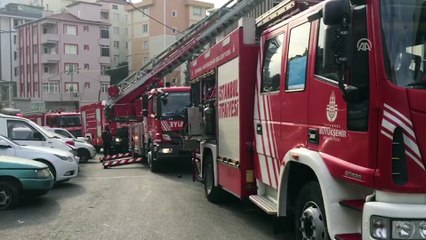 Maltepe'de otel yangını - İSTANBUL