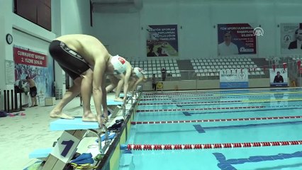 Özel sporcular Antalya'da kamp yapıyor