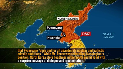North Korea Dropped Out of Meeting With Pence at Last Minute, U.S. Says