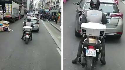 La nouvelle moto de la Mairie de Paris qui met des PV de stationnement à la chaîne