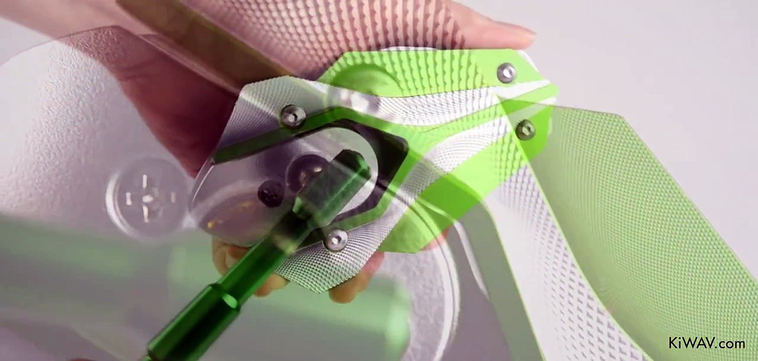 Motorcycle Mirrors Viper Green Adjustable Sportsbike with Glossy Black Mirror Base | KiWAV