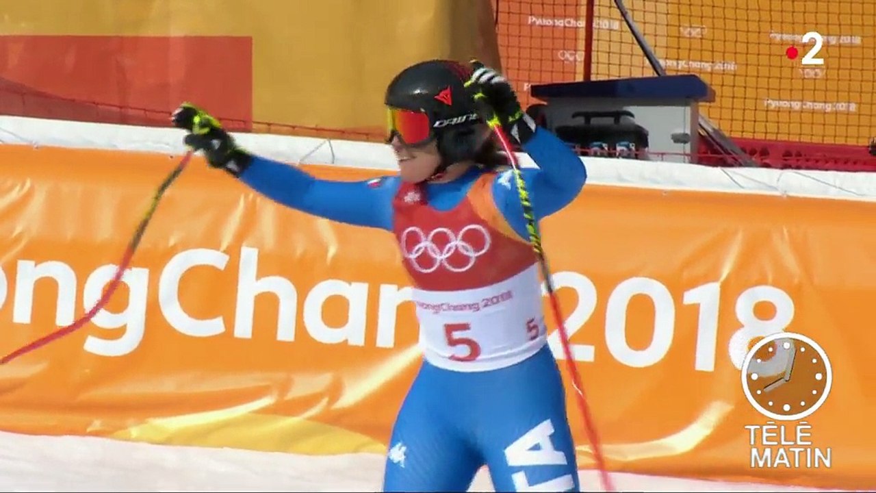 JO 2018 : une "reine italienne" en descente
