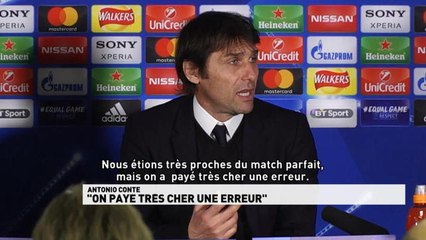 Infosport+ - Chelsea / Barcelone - La réaction d'Antonio Conte