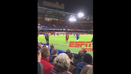 Messi ''contrató'' un guardaespaldas personal en Stamford Bridge