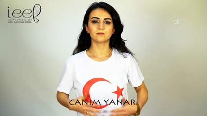 İşitme engellilerden Mehmetçik'e videolu destek - ANKARA