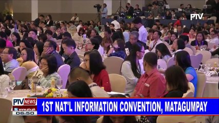 1st National Information Convention, matagumpay