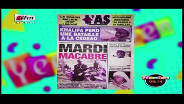 RUBRIQUE REVUE DES TITRES avec MAME BIRAM DIOUF dans Yeewu Leen du 21 Février 2018