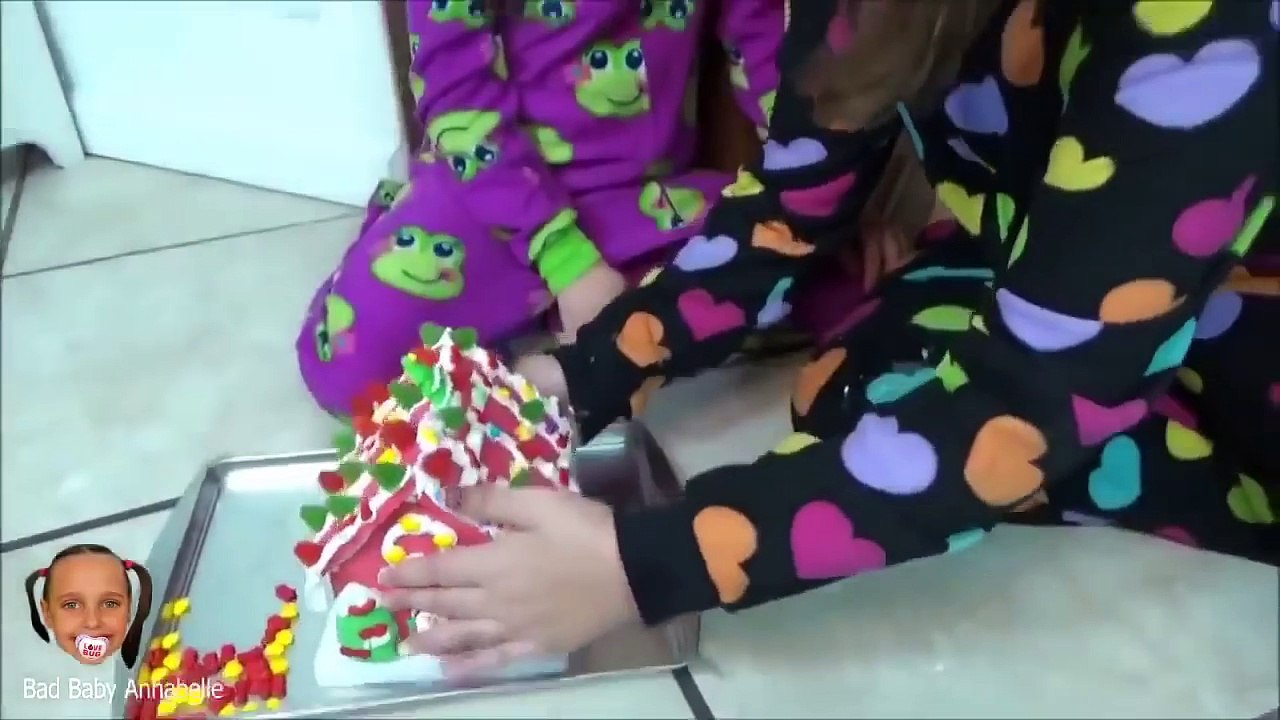 Toy Freaks Freak Family Vlogs BAD BABY MAGIC Victoria Gingerbread House ...
