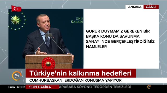 Cumhurbaşkanı Erdoğan İnsansız tank üreteceğiz