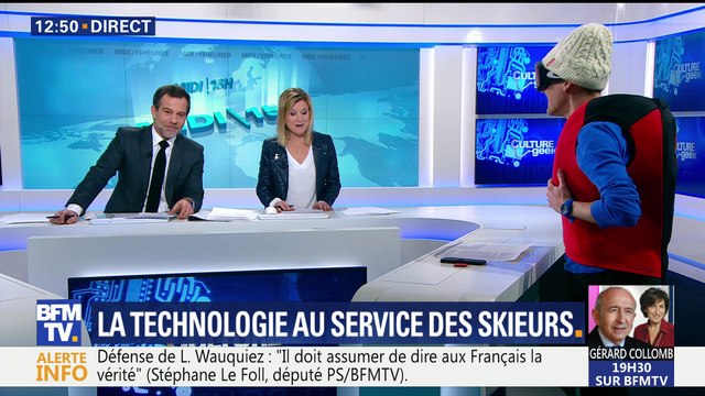 La technologie au service des skieurs