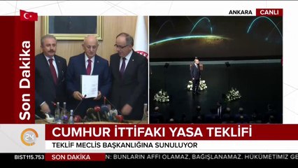 Cumhur ittifakı yasa teklifi