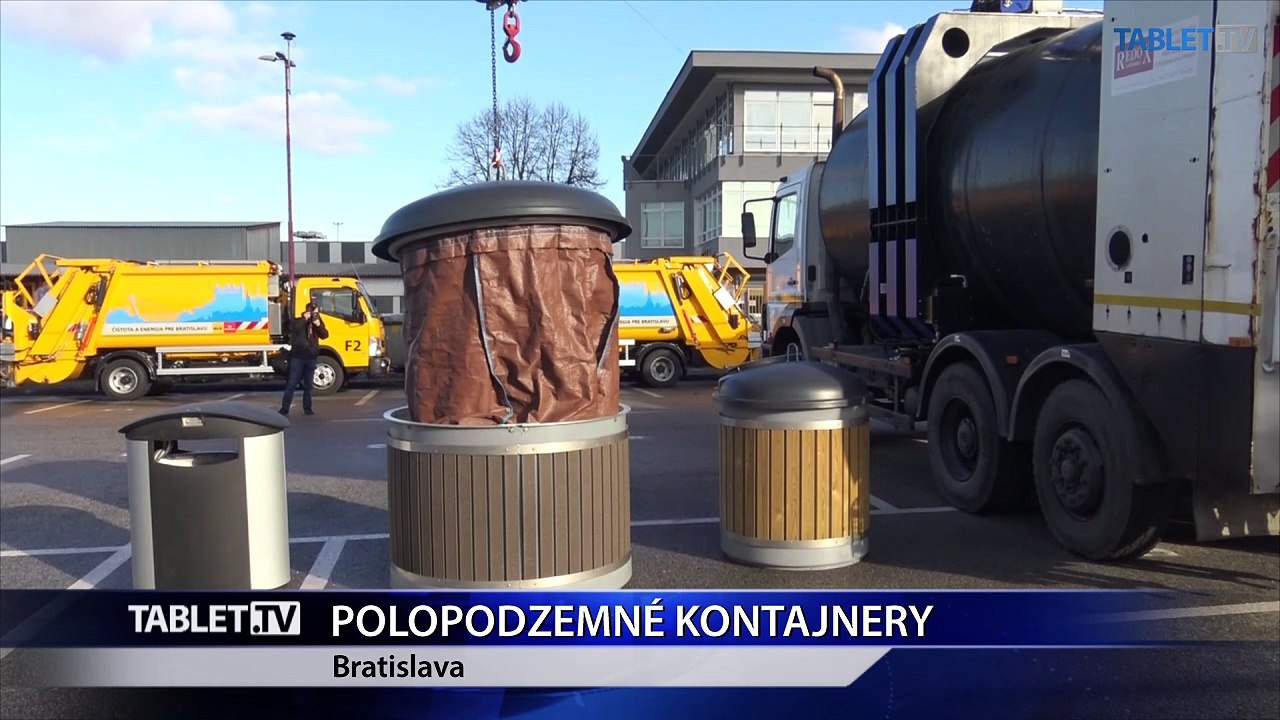 BRATISLAVA: V Ružinove sprístupnili ďalšie stanovište polopodzemných kontajnerov